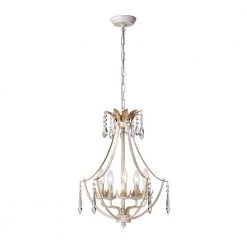 New ❤️ 5-Light Antique White with Antique Gold Accents Crystal Chandelier by Edvivi ⌛ 27 New ❤️ 5-Light Antique White with Antique Gold Accents Crystal Chandelier by Edvivi ⌛ -Deals Edvivi || Atlas Store antique white with antique gold accents edvivi chandeliers epj548ag fa 1000