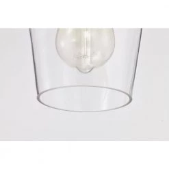 New 🧨 Arlo 1-Light Black and Antique Brass Modern Mini Pendant with Clear Glass Shade by Edvivi ✔️ -Deals Edvivi || Atlas Store black and antique brass edvivi pendant lights epj2934bkab fa 1000