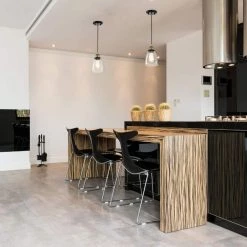 Flash Sale 😍 Mateo 1-Light Black and Antique Brass Mini Pendant Light with Clear Bell Glass Shade by Edvivi 😀 -Deals Edvivi || Atlas Store black and antique brass edvivi pendant lights epj4904bkab c3 1000