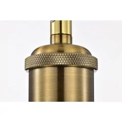 Buy ✔️ Mateo 1-Light Black and Antique Brass Mini Pendant Light with Clear Glass Shade by Edvivi 😀 -Deals Edvivi || Atlas Store black and antique brass edvivi pendant lights epj4934bkab 77 1000