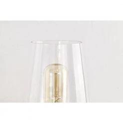 Coupon 🛒 Arlo 13 in. 2-Lights Black and Antique Brass Vanity Light with Clear Wine Glass Shades by Edvivi 💯 -Deals Edvivi || Atlas Store black and antique brass edvivi vanity lighting ew2634bkab 66 1000