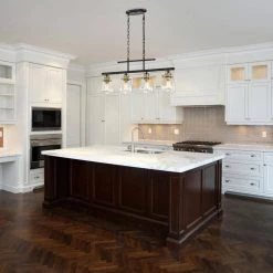 Discount ✨ 4-Light Black and Antique Gold Kitchen Island Chandelier by Edvivi 🧨 -Deals Edvivi || Atlas Store black and antique gold edvivi chandeliers epd127bk 77 1000