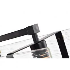 Hot Sale 🎁 Luster Contemporary 3-Light Black and Antique Gold Kitchen Island Chandelier with Verre Strie Glass by Edvivi ❤️ -Deals Edvivi || Atlas Store black and antique gold edvivi chandeliers epd3105bk 77 1000