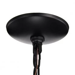 Best Pirce 🛒 Paris 3-Light Black and Antique Gold Industrial Chandelier with Black Cage and Clear Glass Shade by Edvivi ⭐ -Deals Edvivi || Atlas Store black and antique gold edvivi chandeliers epd5335bk 66 1000