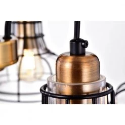 Best reviews of ๐ Paris 5-Light Black and Antique Gold Industrial Chandelier with Black Cage and Clear Glass Shades by Edvivi ๐ 16 Best reviews of ๐ Paris 5-Light Black and Antique Gold Industrial Chandelier with Black Cage and Clear Glass Shades by Edvivi ๐ -Deals Edvivi || Atlas Store black and antique gold edvivi chandeliers epd5355bk 66 1000