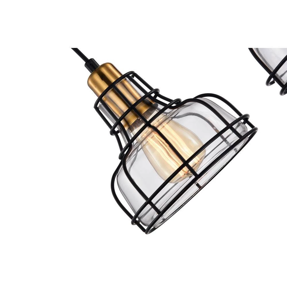 Cheapest ๐ 4-Light Black and Antique Gold Linear Chandelier with Clear Glass Shades by Edvivi ๐ 13 Cheapest ๐ 4-Light Black and Antique Gold Linear Chandelier with Clear Glass Shades by Edvivi ๐ - Image 11