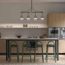 Cheapest ๐ 4-Light Black and Antique Gold Linear Chandelier with Clear Glass Shades by Edvivi ๐ 23 Cheapest ๐ 4-Light Black and Antique Gold Linear Chandelier with Clear Glass Shades by Edvivi ๐ -Deals Edvivi || Atlas Store black and antique gold edvivi chandeliers epd540bk 4f 1000