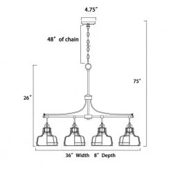Cheapest ๐ 4-Light Black and Antique Gold Linear Chandelier with Clear Glass Shades by Edvivi ๐ 20 Cheapest ๐ 4-Light Black and Antique Gold Linear Chandelier with Clear Glass Shades by Edvivi ๐ -Deals Edvivi || Atlas Store black and antique gold edvivi chandeliers epd540bk 66 1000