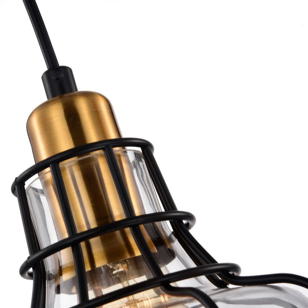 Cheapest ๐ 4-Light Black and Antique Gold Linear Chandelier with Clear Glass Shades by Edvivi ๐ 15 Cheapest ๐ 4-Light Black and Antique Gold Linear Chandelier with Clear Glass Shades by Edvivi ๐ - Image 13