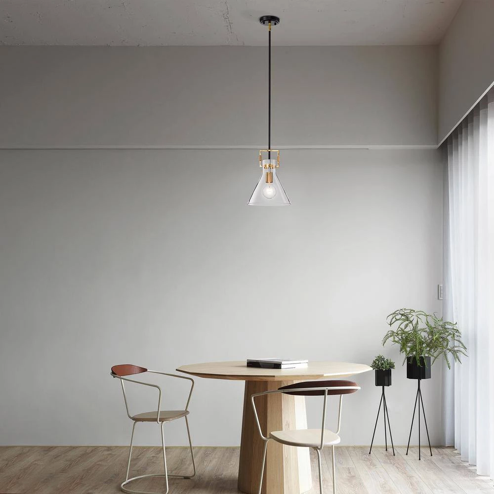 Best reviews of ๐ Essence 10 in. 1-Light Contemporary Black and Antique Gold Cone Pendant with Clear Glass Shade by Edvivi โ 14 Best reviews of ๐ Essence 10 in. 1-Light Contemporary Black and Antique Gold Cone Pendant with Clear Glass Shade by Edvivi โ - Image 12