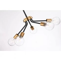 Best Sale ๐ Winslett Mid-Century Modern 5-Light Black and Antique Gold Finish Contemporary Sputnik Chandelier by Edvivi โญ 20 Best Sale ๐ Winslett Mid-Century Modern 5-Light Black and Antique Gold Finish Contemporary Sputnik Chandelier by Edvivi โญ -Deals Edvivi || Atlas Store black and antique gold edvivi chandeliers epj5774nb 1f 1000