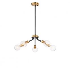 Best Sale ๐ Winslett Mid-Century Modern 5-Light Black and Antique Gold Finish Contemporary Sputnik Chandelier by Edvivi โญ 23 Best Sale ๐ Winslett Mid-Century Modern 5-Light Black and Antique Gold Finish Contemporary Sputnik Chandelier by Edvivi โญ -Deals Edvivi || Atlas Store black and antique gold edvivi chandeliers epj5774nb 76 1000