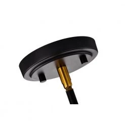 New 🔥 Essence 1-Light Black and Antique Gold Modern Mini Pendant with Clear Cylindrical Glass Shade by Edvivi ❤️ -Deals Edvivi || Atlas Store black and antique gold edvivi pendant lights epj4618ag 76 1000