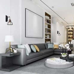 Coupon 🎉 Paris 1-Light Black and Antique Gold Industrial Indoor Wall Sconce with Black Cage and Clear Glass Shade by Edvivi 🔥 -Deals Edvivi || Atlas Store black and antique gold edvivi vanity lighting ew5311 bk 1f 1000