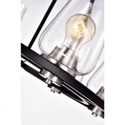 Coupon ๐คฉ Hartwell 6-Light Modern Farmhouse Black and Brushed Nickel Wagon Wheel Chandelier with Seeded Glass Shade by Edvivi โญ 17 Coupon ๐คฉ Hartwell 6-Light Modern Farmhouse Black and Brushed Nickel Wagon Wheel Chandelier with Seeded Glass Shade by Edvivi โญ -Deals Edvivi || Atlas Store black and brushed nickel edvivi chandeliers epd5575bk 44 1000