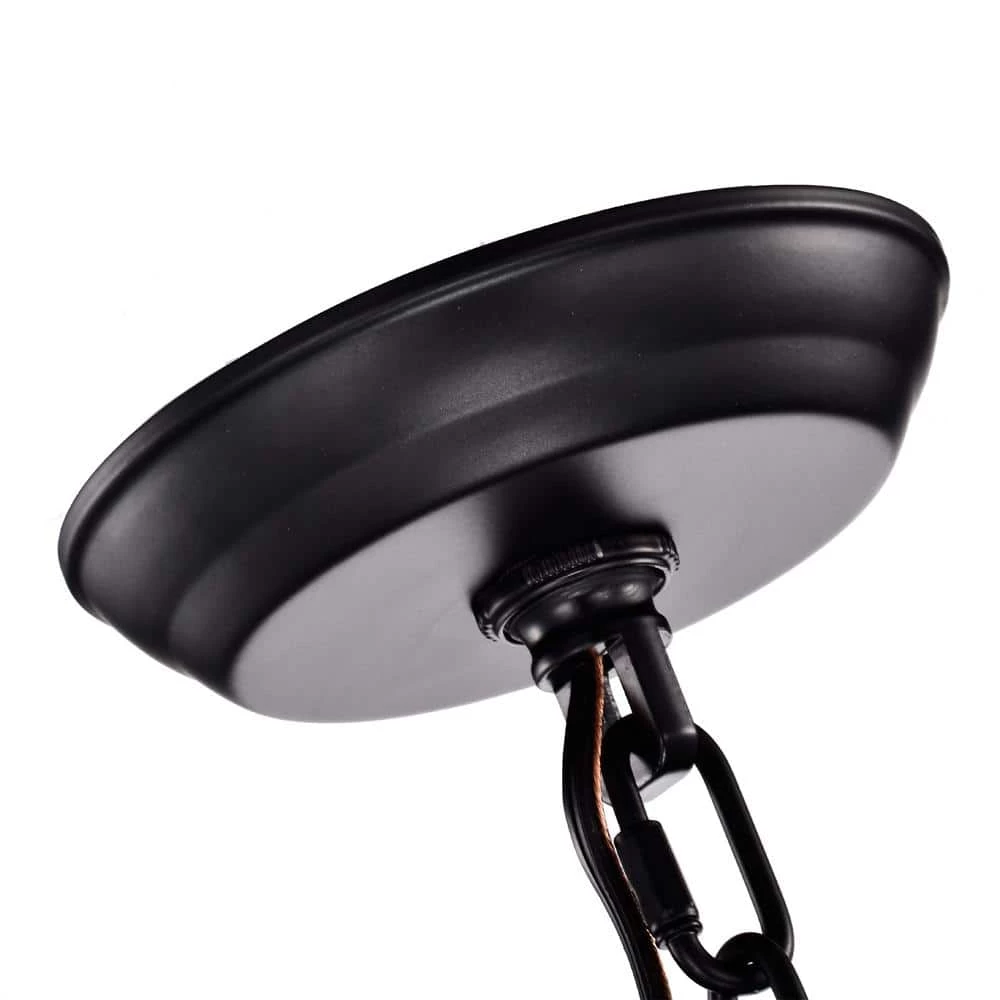 Coupon ๐คฉ Hartwell 6-Light Modern Farmhouse Black and Brushed Nickel Wagon Wheel Chandelier with Seeded Glass Shade by Edvivi โญ 5 Coupon ๐คฉ Hartwell 6-Light Modern Farmhouse Black and Brushed Nickel Wagon Wheel Chandelier with Seeded Glass Shade by Edvivi โญ - Image 3