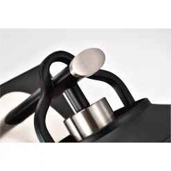 Discount ๐ Winslett 1-Light Farmhouse Black and Brushed Nickel Lantern Industrial Modern Wall Sconce with Clear Glass Shade by Edvivi ๐ 22 Discount ๐ Winslett 1-Light Farmhouse Black and Brushed Nickel Lantern Industrial Modern Wall Sconce with Clear Glass Shade by Edvivi ๐ -Deals Edvivi || Atlas Store black and brushed nickel edvivi vanity lighting ew4441 bkbn fa 1000