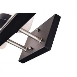 Wholesale 😀 Aliana 31.3 in. 4-Light Black and Brushed Nickel Modern Vanity Light with Etched White Glass Shade by Edvivi 🥰 -Deals Edvivi || Atlas Store black and brushed nickel edvivi vanity lighting ew6044 bkbn 76 1000