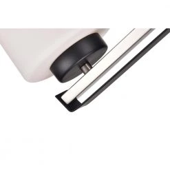Wholesale 😀 Aliana 31.3 in. 4-Light Black and Brushed Nickel Modern Vanity Light with Etched White Glass Shade by Edvivi 🥰 -Deals Edvivi || Atlas Store black and brushed nickel edvivi vanity lighting ew6044 bkbn fa 1000