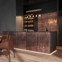 New ✨ Elk Farmhouse 5-Light Black and Wood Finish Linear Island Chandelier with Rope Accents by Edvivi ✨ -Deals Edvivi || Atlas Store black and wood edvivi chandeliers eps1285bk 4f 1000