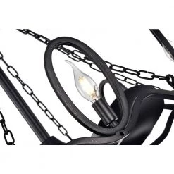 Best reviews of ✔️ Regina 28 in. Indoor Forged Black Industrial Ceiling Fan with Light Kit and Remote by Edvivi 🌟 -Deals Edvivi || Atlas Store black edvivi ceiling fans with lights ffn774bk 44 1000