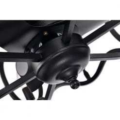 Best reviews of ✔️ Regina 28 in. Indoor Forged Black Industrial Ceiling Fan with Light Kit and Remote by Edvivi 🌟 -Deals Edvivi || Atlas Store black edvivi ceiling fans with lights ffn774bk fa 1000