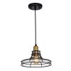 Promo ๐ Paris 1-Light Black and Antique Gold Industrial Pendant with Black Cage and Clear Glass Shade by Edvivi ๐ 1 Promo ๐ Paris 1-Light Black and Antique Gold Industrial Pendant with Black Cage and Clear Glass Shade by Edvivi ๐ -Deals Edvivi || Atlas Store black edvivi chandeliers epc5325bk 64 1000