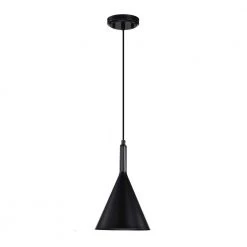 Budget ๐ Carson 1-Light Farmhouse Black Kitchen Mini Pendant with Metal Cone Shade by Edvivi โจ 15 Budget ๐ Carson 1-Light Farmhouse Black Kitchen Mini Pendant with Metal Cone Shade by Edvivi โจ -Deals Edvivi || Atlas Store black edvivi chandeliers epj3705bk 1f 1000