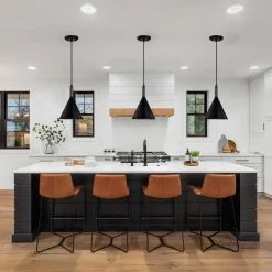 Budget ๐ Carson 1-Light Farmhouse Black Kitchen Mini Pendant with Metal Cone Shade by Edvivi โจ 13 Budget ๐ Carson 1-Light Farmhouse Black Kitchen Mini Pendant with Metal Cone Shade by Edvivi โจ -Deals Edvivi || Atlas Store black edvivi chandeliers epj3705bk c3 1000