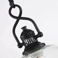 Brand new 🤩 Hines 1-Light Black Farmhouse Mini Pendant with Dome Shaped Clear Glass Shade by Edvivi 😍 -Deals Edvivi || Atlas Store black edvivi pendant lights epj4385bk 44 1000