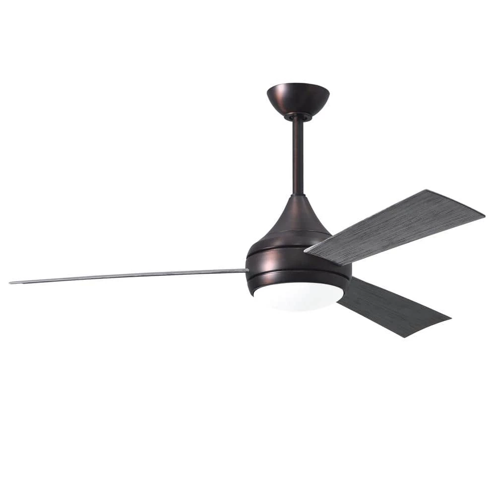Best Pirce ๐ Donaire 52 in. Integrated LED Indoor/Outdoor Brushed Bronze Ceiling Fan with Light with Remote Control by Atlas ๐ 3 Best Pirce ๐ Donaire 52 in. Integrated LED Indoor/Outdoor Brushed Bronze Ceiling Fan with Light with Remote Control by Atlas ๐