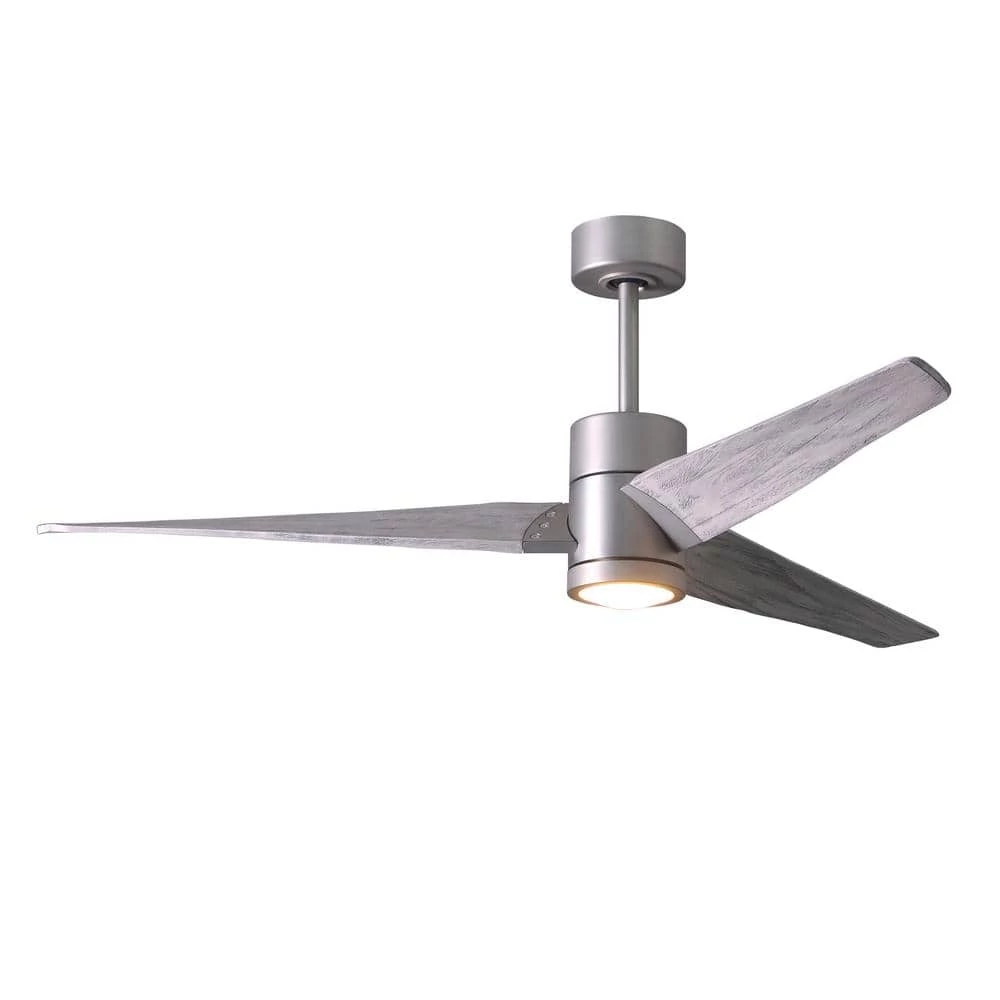 Deals ๐ Super Janet 60 in. LED Indoor/Outdoor Damp Brushed Nickel Ceiling Fan with Light with Remote Control and Wall Control by Atlas ๐ 3 Deals ๐ Super Janet 60 in. LED Indoor/Outdoor Damp Brushed Nickel Ceiling Fan with Light with Remote Control and Wall Control by Atlas ๐