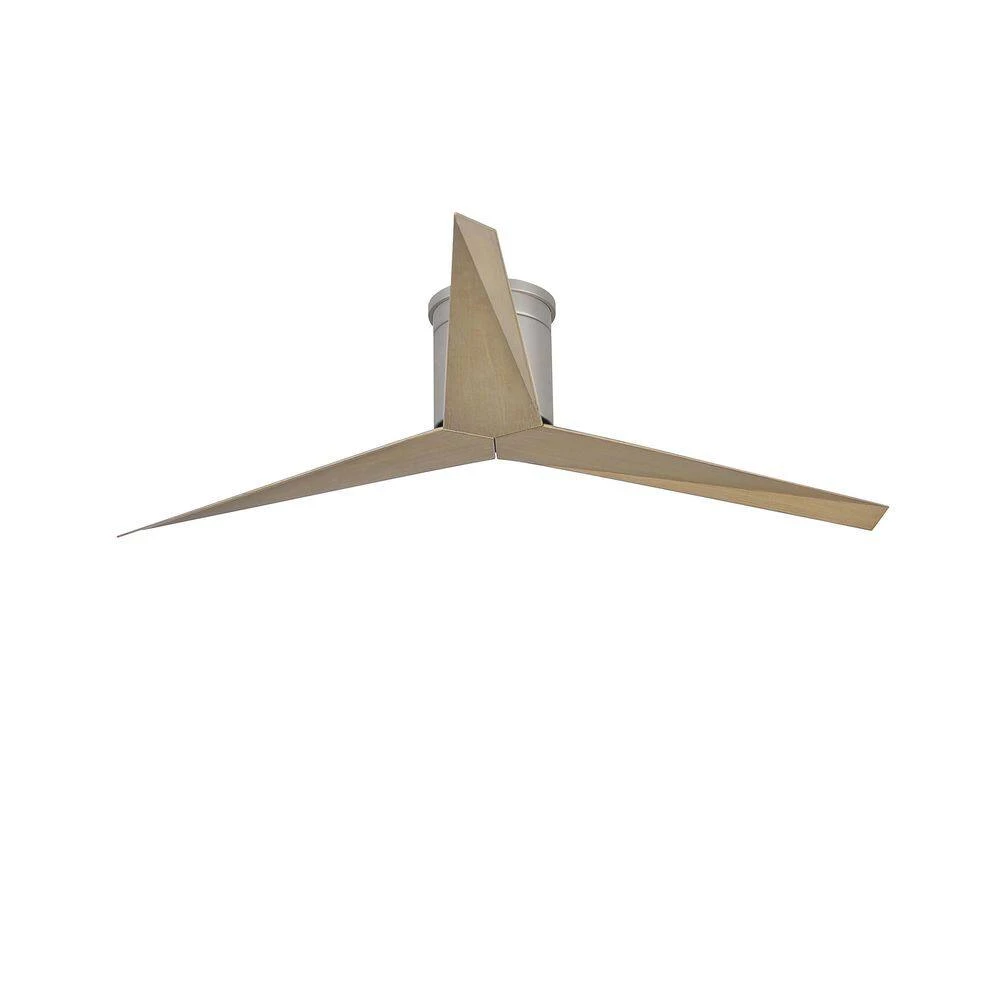 Discount ❤️ Eliza 56 in. Indoor/Outdoor Brushed Nickel Ceiling Fan with Remote Control and Wall Control by Atlas 💯 6 Discount ❤️ Eliza 56 in. Indoor/Outdoor Brushed Nickel Ceiling Fan with Remote Control and Wall Control by Atlas 💯 - Image 4