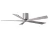 Best reviews of 🧨 Irene 60 in. Indoor/Outdoor Brushed Nickel Ceiling Fan With Remote Control And Wall Control by Atlas ⌛ -Deals Edvivi || Atlas Store brushed nickel atlas ceiling fans without lights ir5h bn bw 60 64 1000