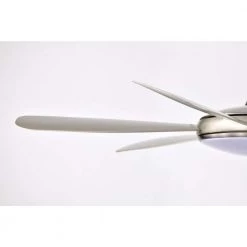 Wholesale ✔️ 52 in. Integrated LED Indoor Brushed Nickel 6-Blade Reversible Ceiling Fan with Light Kit and Remote Control by Edvivi 🎁 -Deals Edvivi || Atlas Store brushed nickel edvivi ceiling fans with lights ffg7611bn 66 1000
