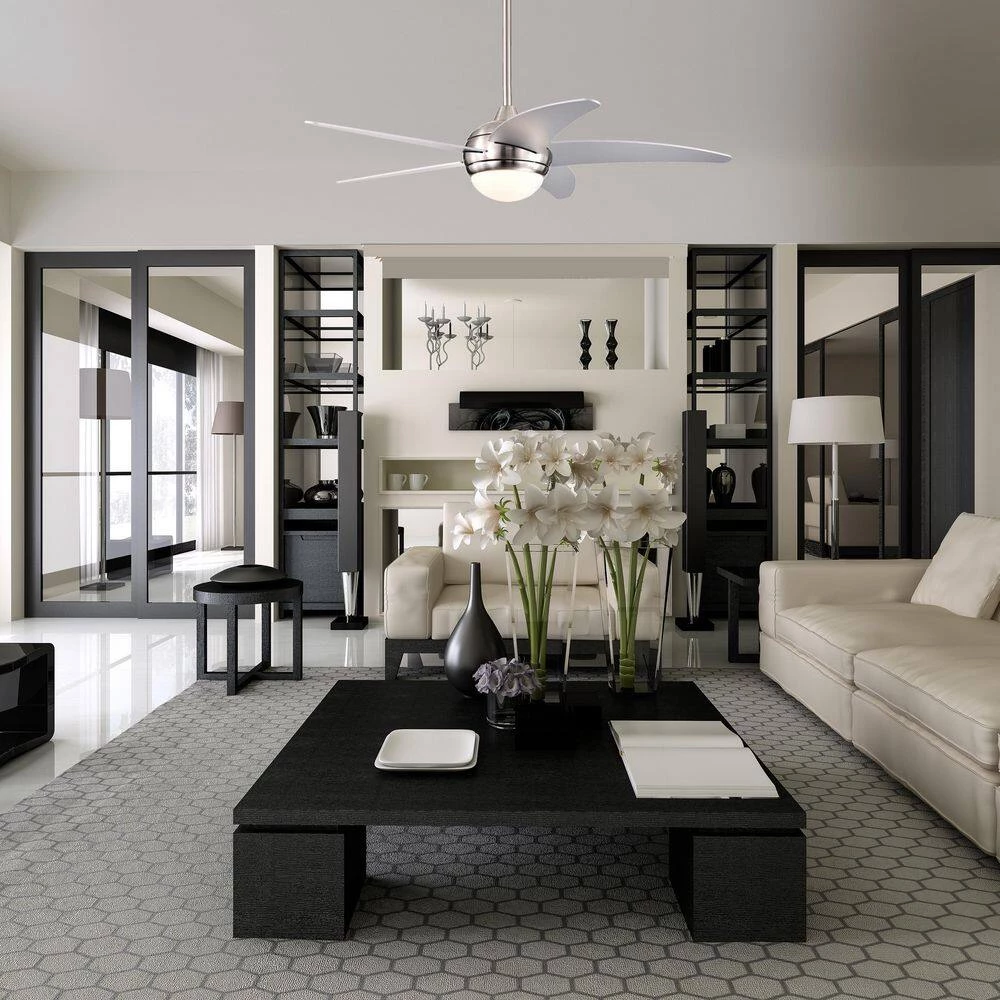 Outlet ๐ 52 in. Integrated LED Indoor Brushed Nickel 5-Blade Ceiling Fan with Light Kit and Remote Control by Edvivi ๐ 11 Outlet ๐ 52 in. Integrated LED Indoor Brushed Nickel 5-Blade Ceiling Fan with Light Kit and Remote Control by Edvivi ๐ - Image 9