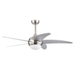 Outlet ๐ 52 in. Integrated LED Indoor Brushed Nickel 5-Blade Ceiling Fan with Light Kit and Remote Control by Edvivi ๐ 24 Outlet ๐ 52 in. Integrated LED Indoor Brushed Nickel 5-Blade Ceiling Fan with Light Kit and Remote Control by Edvivi ๐ -Deals Edvivi || Atlas Store brushed nickel edvivi ceiling fans with lights ffg7741bn 44 1000