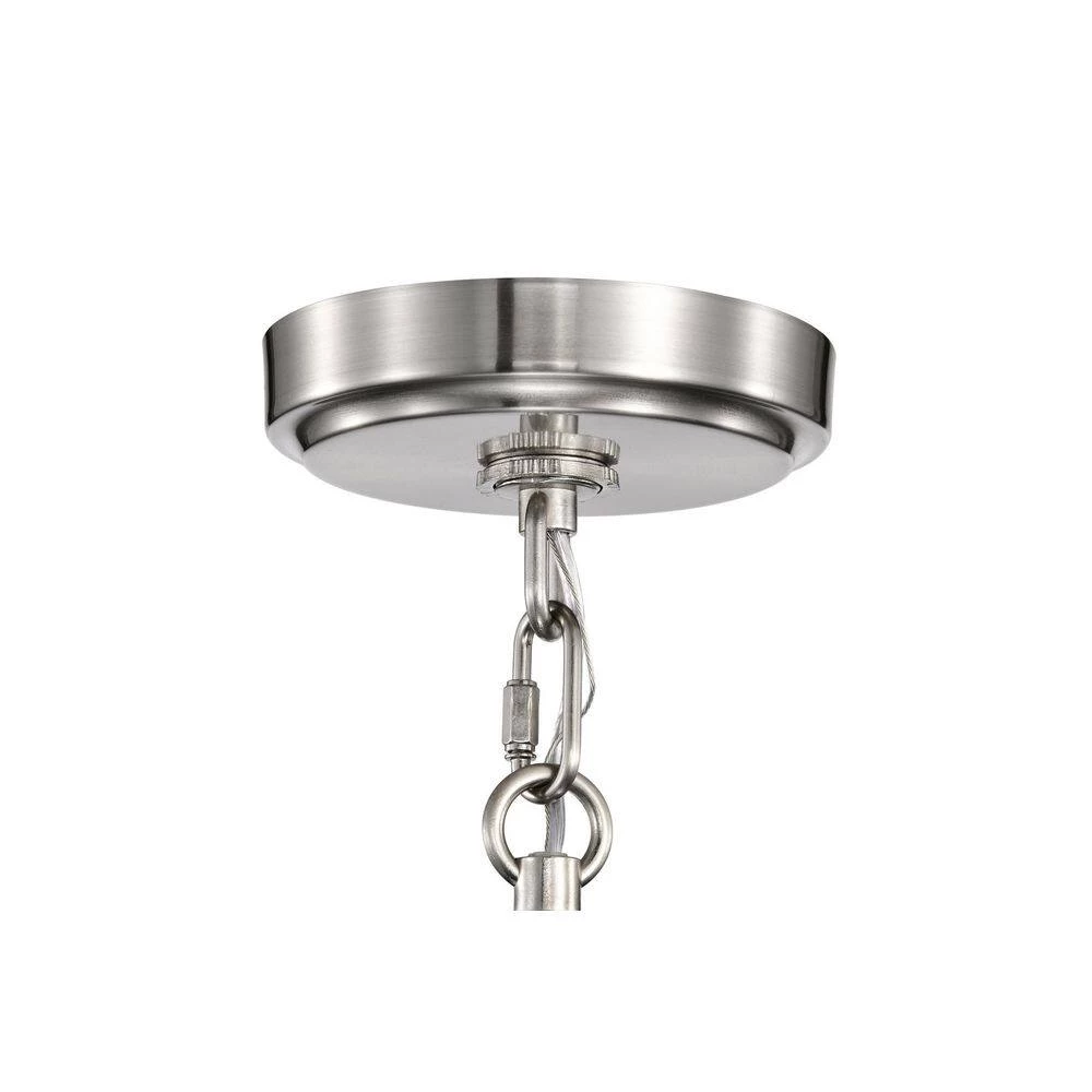 Flash Sale ๐ฅฐ Briarwood 6-Light Brushed Nickel Modern Chandelier with Clear Cone Glass Shades by Edvivi ๐ฏ 5 Flash Sale ๐ฅฐ Briarwood 6-Light Brushed Nickel Modern Chandelier with Clear Cone Glass Shades by Edvivi ๐ฏ - Image 3