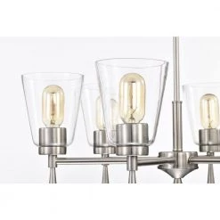 Flash Sale ๐ฅฐ Briarwood 6-Light Brushed Nickel Modern Chandelier with Clear Cone Glass Shades by Edvivi ๐ฏ 26 Flash Sale ๐ฅฐ Briarwood 6-Light Brushed Nickel Modern Chandelier with Clear Cone Glass Shades by Edvivi ๐ฏ -Deals Edvivi || Atlas Store brushed nickel edvivi chandeliers epc6471bn 44 1000