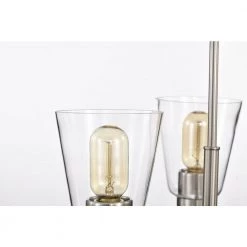 Best Pirce โ Briarwood 3-Light Brushed Nickel Modern Chandelier with Clear Cone Glass Shades by Edvivi ๐ 23 Best Pirce โ Briarwood 3-Light Brushed Nickel Modern Chandelier with Clear Cone Glass Shades by Edvivi ๐ -Deals Edvivi || Atlas Store brushed nickel edvivi chandeliers epc6571bn 1f 1000