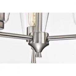 Best Pirce โ Briarwood 3-Light Brushed Nickel Modern Chandelier with Clear Cone Glass Shades by Edvivi ๐ 25 Best Pirce โ Briarwood 3-Light Brushed Nickel Modern Chandelier with Clear Cone Glass Shades by Edvivi ๐ -Deals Edvivi || Atlas Store brushed nickel edvivi chandeliers epc6571bn fa 1000