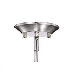 Buy 🎉 Aria 12 in. 1-Light Brushed Nickel Clear Cone Glass Farmhouse Kitchen Pendant Light by Edvivi 👍 -Deals Edvivi || Atlas Store brushed nickel edvivi chandeliers epj4711bn fa 1000