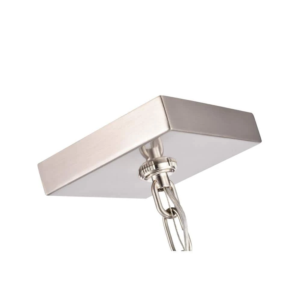 Promo ๐ Lexington Modern 1-Light Brushed Nickel Finish Trapezoidal Geometric Pendant with Linear Crystals by Edvivi ๐ฏ 5 Promo ๐ Lexington Modern 1-Light Brushed Nickel Finish Trapezoidal Geometric Pendant with Linear Crystals by Edvivi ๐ฏ - Image 3