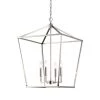 Cheapest ๐ Renzo 20 in. 4-Light Brushed Nickel Caged Farmhouse Dining Room Chandelier, Lantern Kitchen Pendant Light by Edvivi โค๏ธ 1 Cheapest ๐ Renzo 20 in. 4-Light Brushed Nickel Caged Farmhouse Dining Room Chandelier, Lantern Kitchen Pendant Light by Edvivi โค๏ธ -Deals Edvivi || Atlas Store brushed nickel edvivi chandeliers epl1381bn 64 1000
