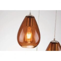 Wholesale βοΈ 3-Light Brushed Nickel Pendant Ceiling Fixture with Amber Glass Shade by Edvivi 𧨠18 Wholesale βοΈ 3-Light Brushed Nickel Pendant Ceiling Fixture with Amber Glass Shade by Edvivi 𧨠-Deals Edvivi || Atlas Store brushed nickel edvivi chandeliers epz106bn 44 1000