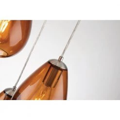 Wholesale βοΈ 3-Light Brushed Nickel Pendant Ceiling Fixture with Amber Glass Shade by Edvivi 𧨠19 Wholesale βοΈ 3-Light Brushed Nickel Pendant Ceiling Fixture with Amber Glass Shade by Edvivi 𧨠-Deals Edvivi || Atlas Store brushed nickel edvivi chandeliers epz106bn fa 1000
