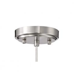 Cheapest 🌟 Arlo 1-Light Brushed Nickel Modern Mini Pendant with Clear Glass Shade by Edvivi 😉 -Deals Edvivi || Atlas Store brushed nickel edvivi pendant lights epj2941bn 66 1000