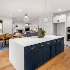 Brand new 🌟 Aria 8 in. 1-Light Brushed Nickel Modern Mini Pendant Light with Clear Cone Glass Shade by Edvivi 🛒 -Deals Edvivi || Atlas Store brushed nickel edvivi pendant lights epj4701bn 1f 1000