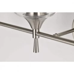 Cheap 😀 Arlo 30 in. 4-Lights Brushed Nickel Vanity Light with Clear Glass Shades by Edvivi 🌟 -Deals Edvivi || Atlas Store brushed nickel edvivi vanity lighting ew2841bn 76 1000