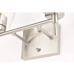 Budget ❤️ Briarwood 13 in. 2-Lights Brushed Nickel Vanity Light with Clear Glass Cone Shades by Edvivi 🥰 28 Budget ❤️ Briarwood 13 in. 2-Lights Brushed Nickel Vanity Light with Clear Glass Cone Shades by Edvivi 🥰 -Deals Edvivi || Atlas Store brushed nickel edvivi vanity lighting ew6791bn 76 1000